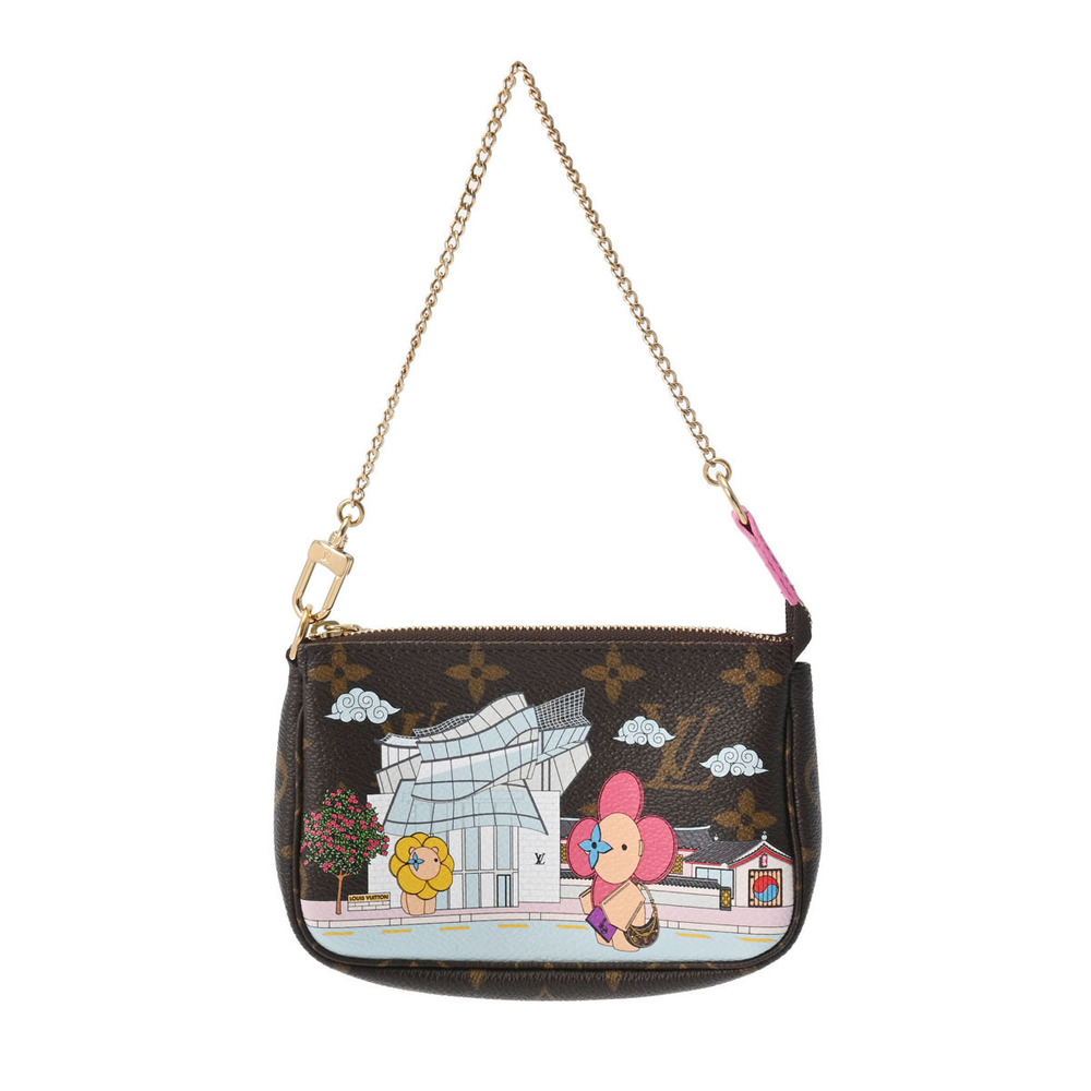 Louis Vuitton Vivienne Monogram Pouch Canvas Accessory Brown - Picture 2 of 11